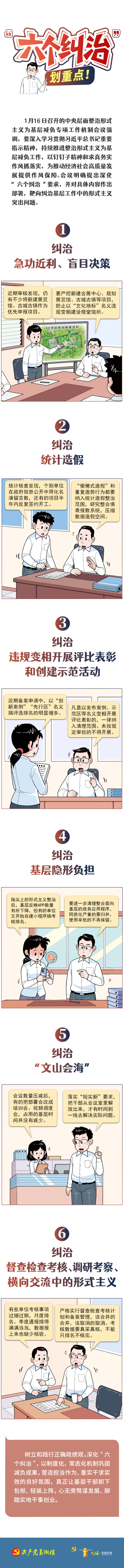 “六个纠治”划重点！