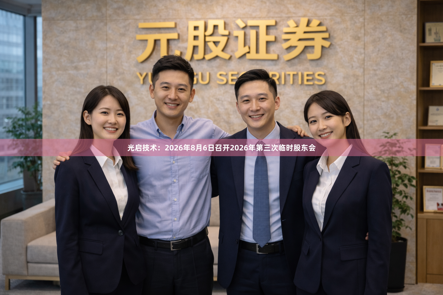 光启技术：2026年8月6日召开2026年第三次临时股东会