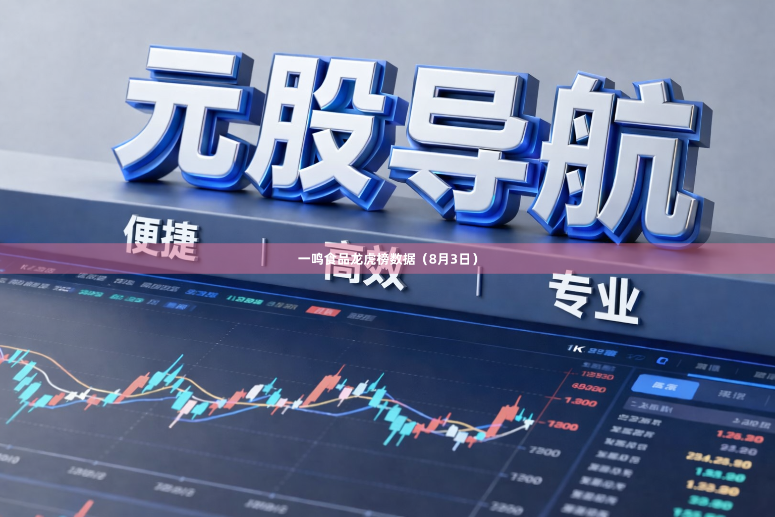 一鸣食品龙虎榜数据（8月3日）